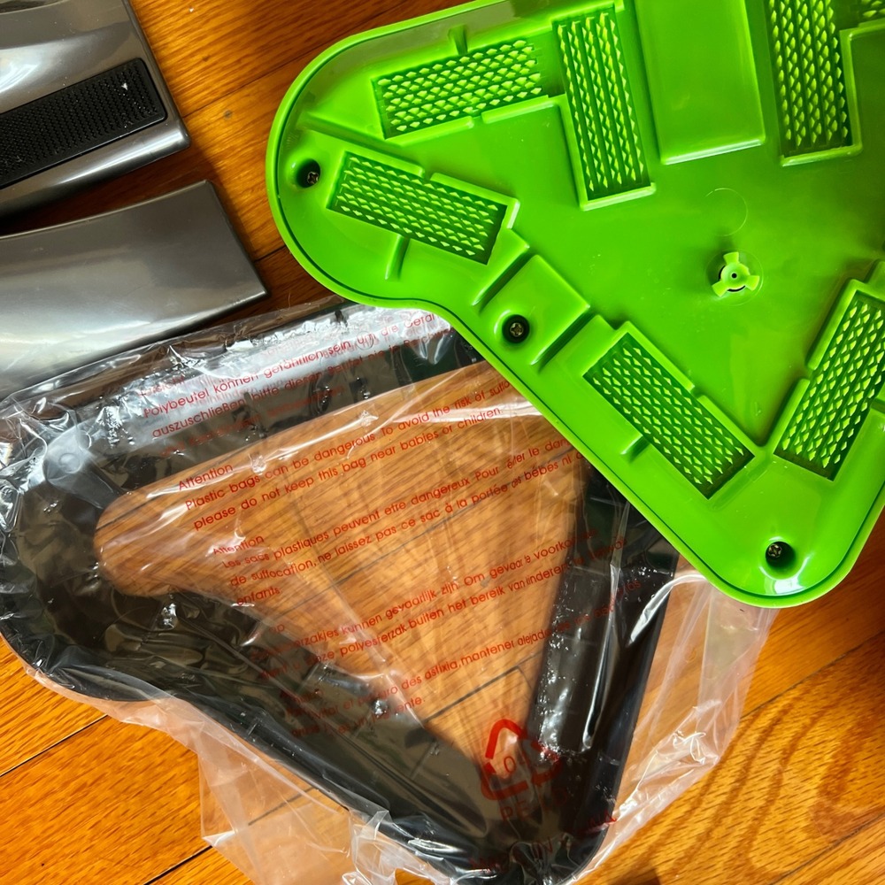 Thane H2O X5 Steam Mop Replacement Head and Microfiber Pad Green New
